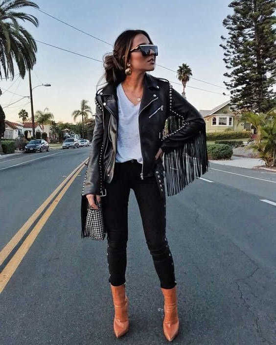 fringe jacket outfit