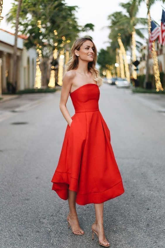 What Shoes To Wear With Red Dresses 