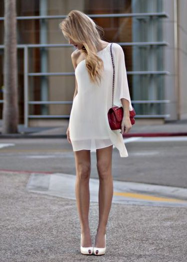 Little White Dresses Make A Huge Comeback 32 Outfit Ideas 2022