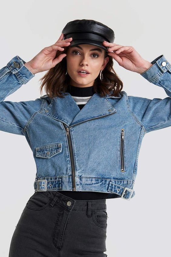 What Short Denim Jackets Are In Style Right Now 2022