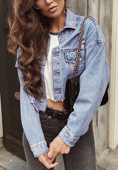 What Short Denim Jackets Are In Style Right Now 2022