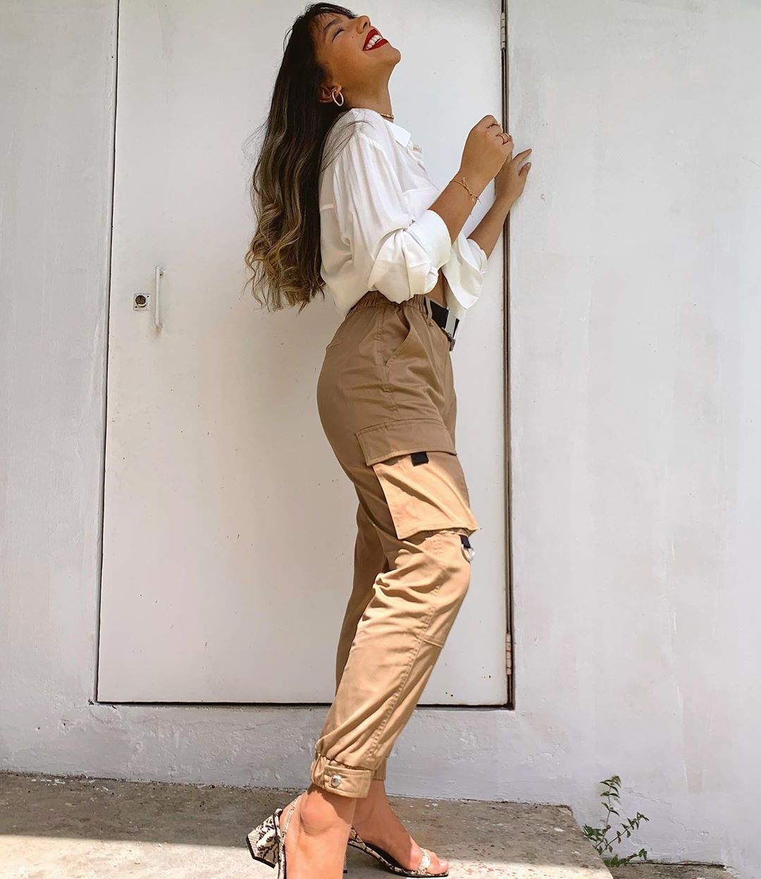 cargo pants outfits women's