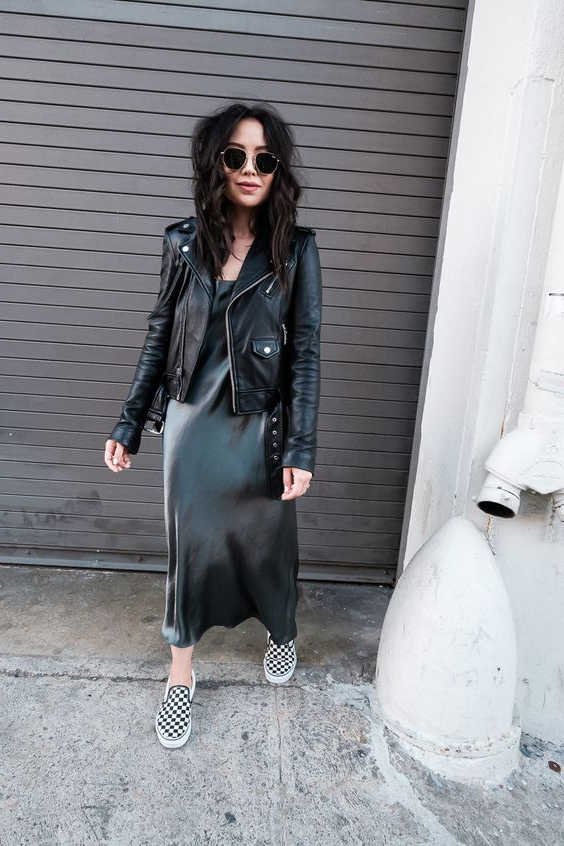 27 Ways To Wear Black Leather Jackets For Women: One And Only Guide 2023