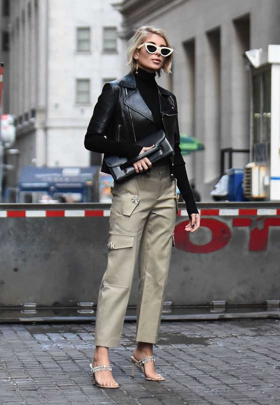 27 Ways To Wear Black Leather Jackets For Women: One And Only Guide 2022