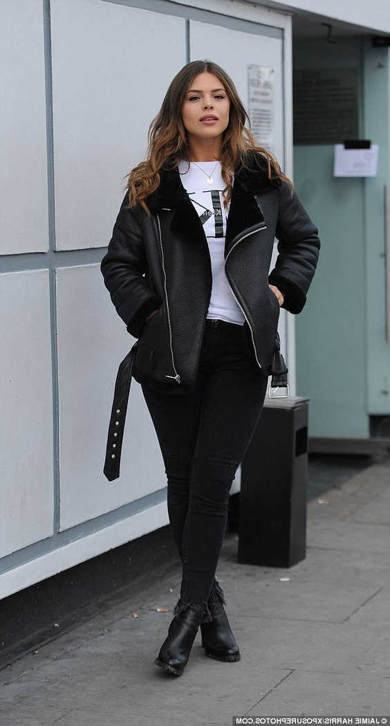 27 Ways To Wear Black Leather Jackets For Women: One And Only Guide 2022
