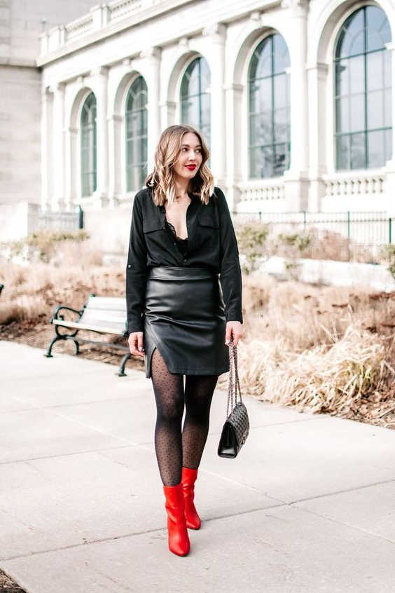 Black Tights Outfit Ideas Easy Style Guide For Women 2023