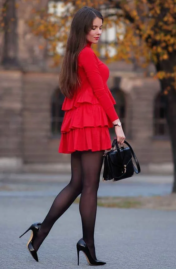 Black Tights Outfit Ideas Easy Style Guide For Women 2023 | Fashion Canons