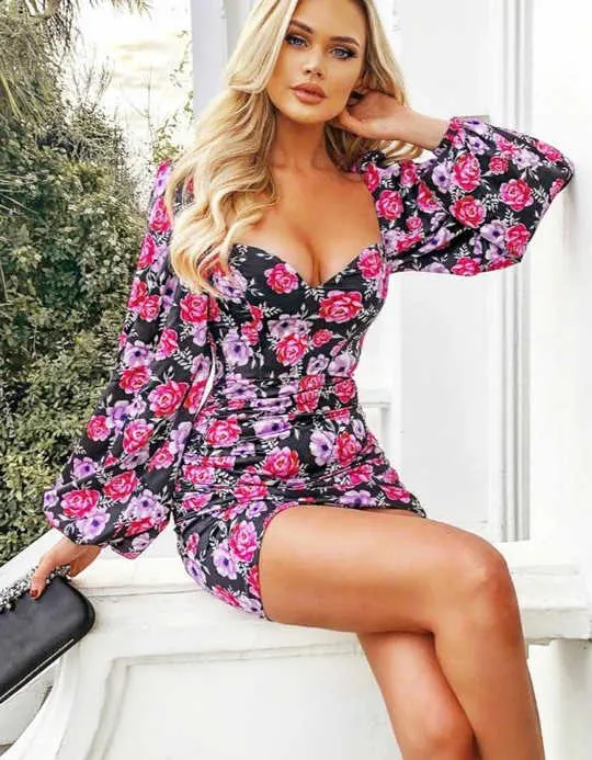 Cute Floral Dress Outfit Ideas 2023