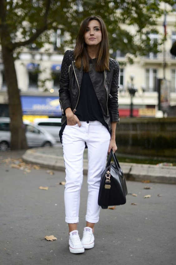 38 New Ways How To Wear White Jeans For Women 2022