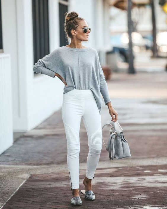 White Pants Outfit Ideas For Women 2022
