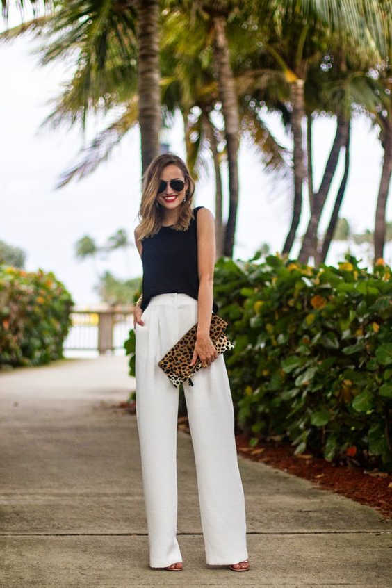White Pants Outfit Ideas For Women 2023