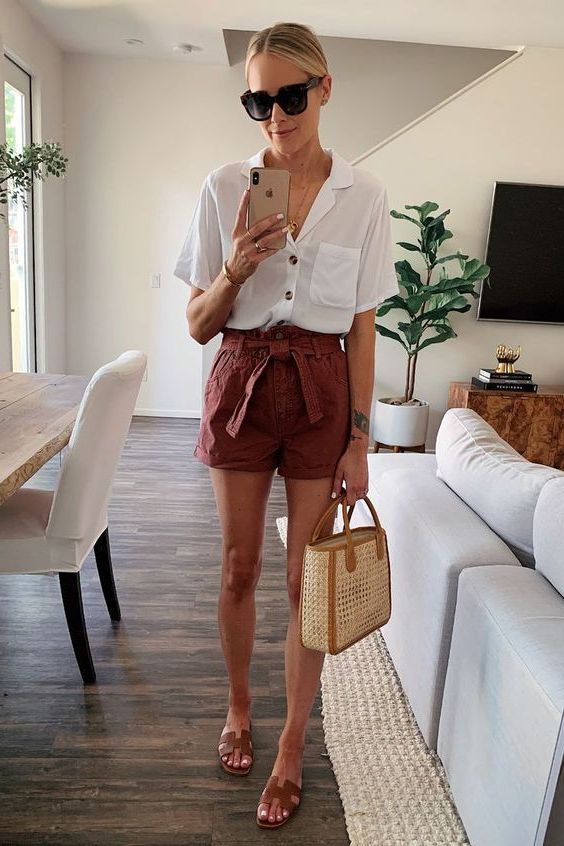 39 Ideas How To Wear Shorts For Summer: Effortless Outfit Ideas 2022
