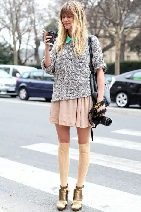 Easy Street Style Ideas With Thigh High Socks For Ladies 2023