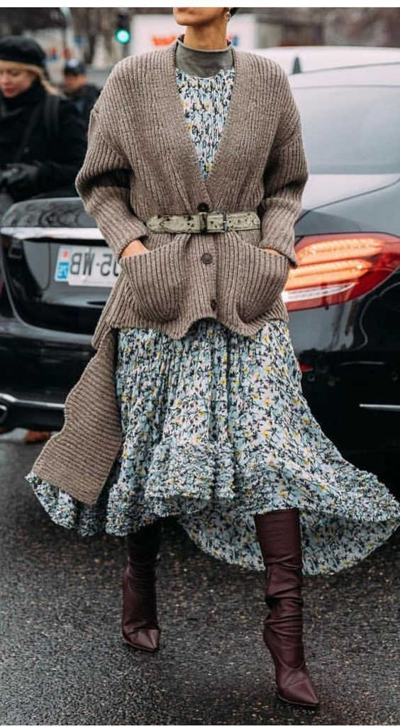 Sweaters With Belts For Women: Unbelievable Street Looks 2022