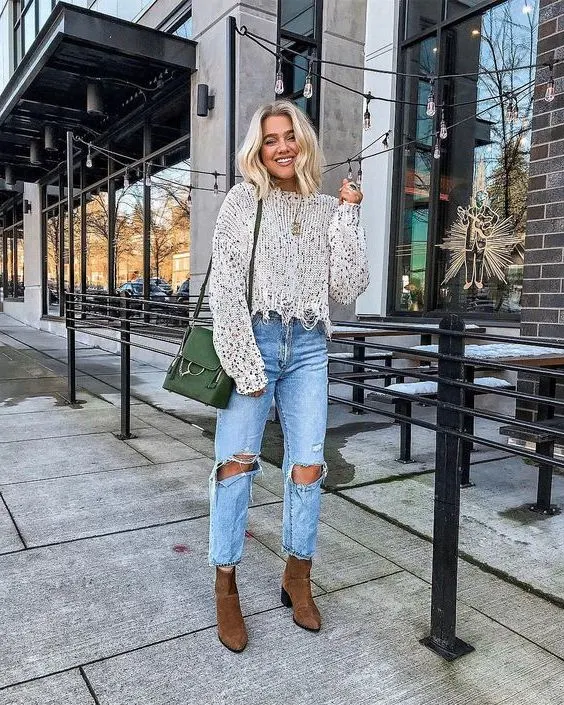 26 Ways How To Wear Boyfriend Jeans: Clever Outfits To Try Now 2023