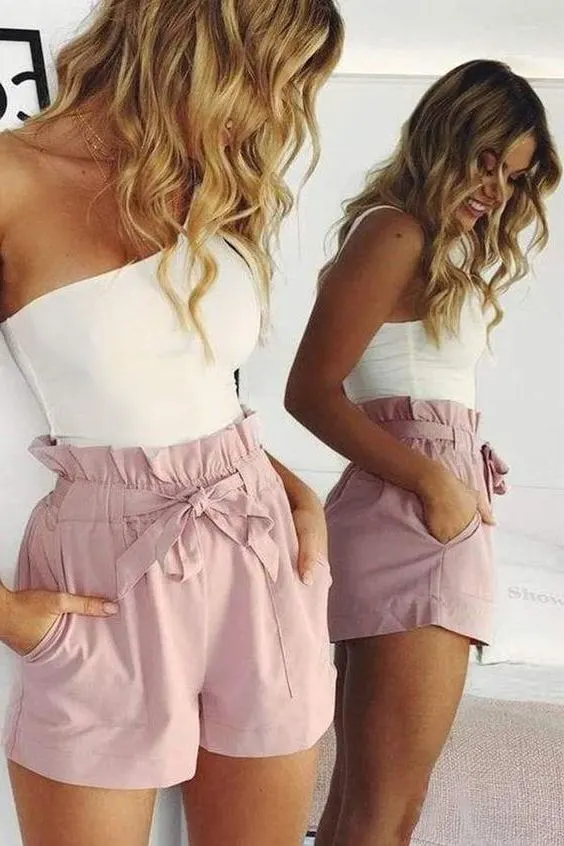 39 Ideas How To Wear Shorts For Summer: Effortless Outfit Ideas 2023