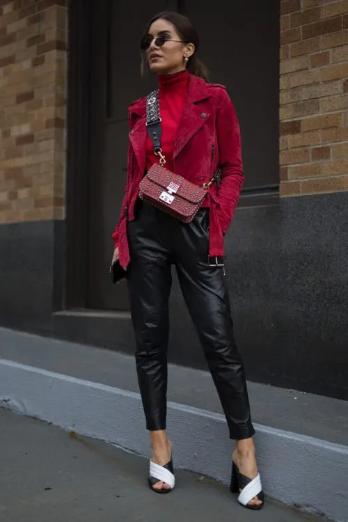 40 Ways How To Style Leather Pants For Women: Fascinating Looks 2023