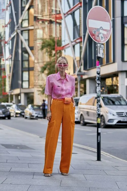 Orange Color Outfit Ideas For Summer .webp