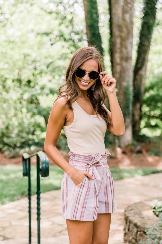 39 Ideas How To Wear Shorts For Summer: Effortless Outfit Ideas 2023