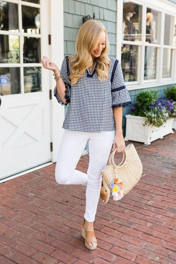 Gingham Print Easy To Wear Spring Outfits: Useful Tips And Tricks 2023