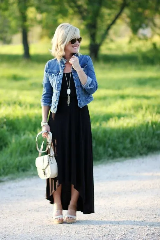 How To Look Good In A Black Maxi Dress: Epic Inspiration 2023