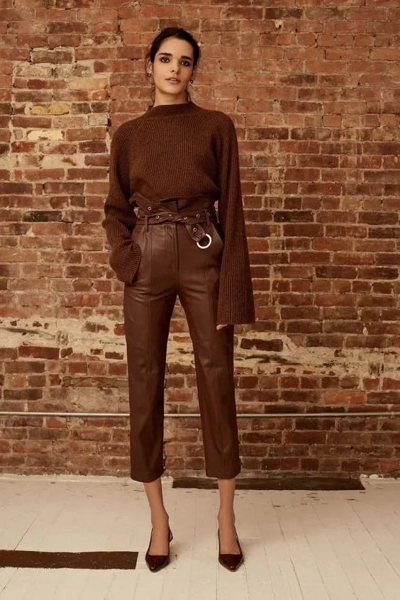 Brown Pants Outfit: Best Looks For Women 2023