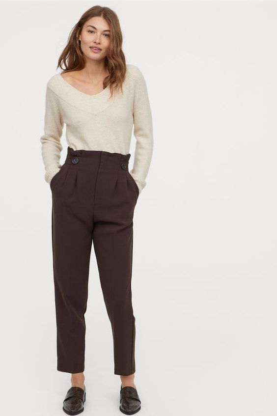 Brown Pants Outfit: Best Looks For Women 2023 | Fashion Canons