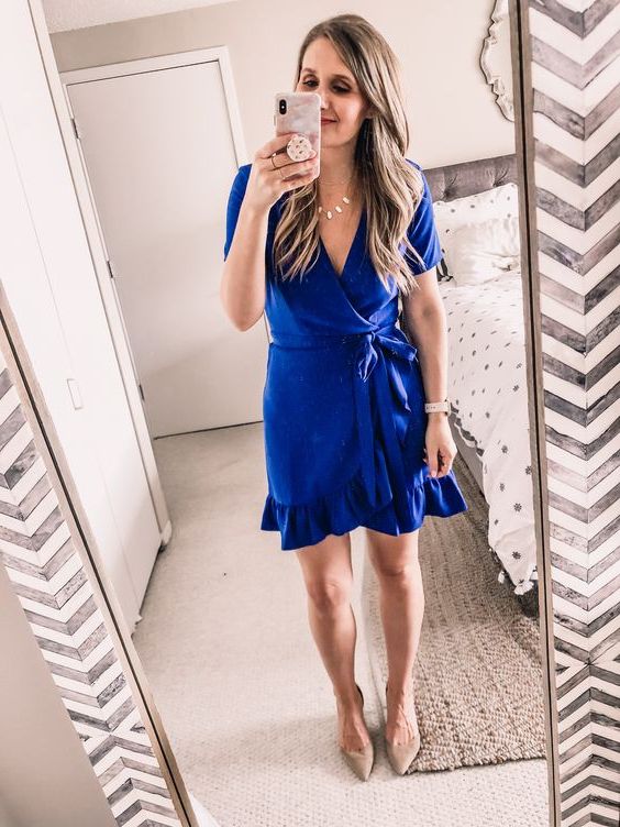 What Can I Wear With A Blue Dress: Your One And Only Style Guide 2023