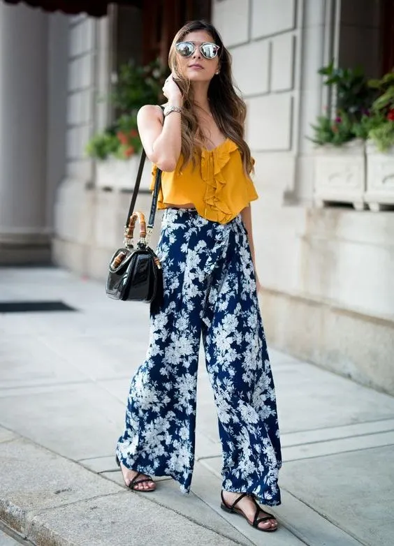 Complete Guide On How To Make Floral Pants Look Chic On You 2023