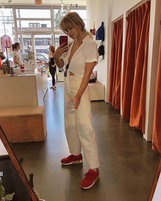 Red Sneakers Outfit For Women: Easy Tricks To Know 2023
