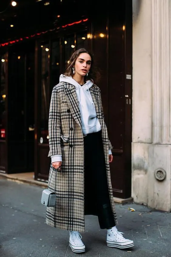 What Plaid Trench Coats Are In Trend This Fall 2023