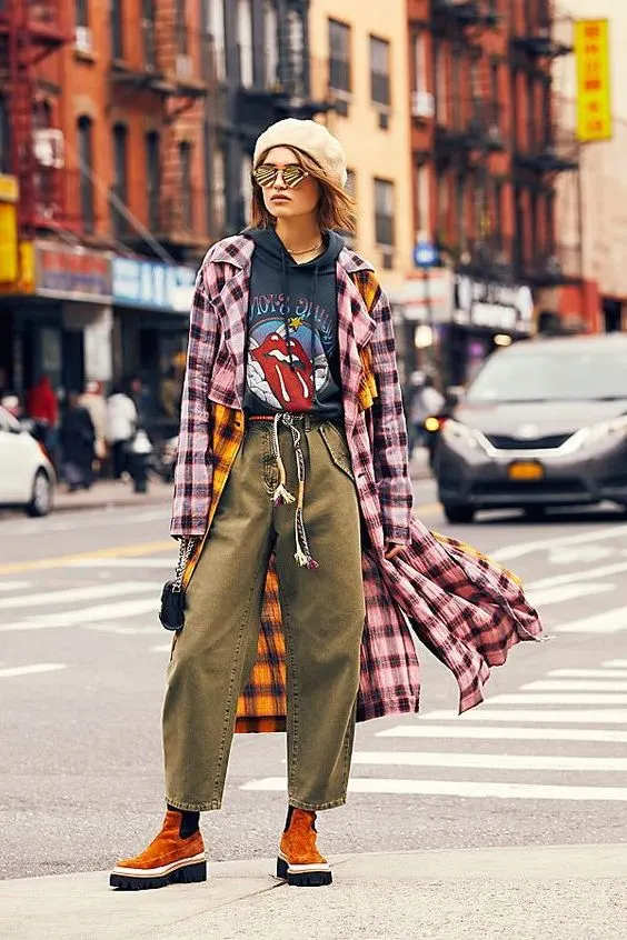 What Plaid Trench Coats Are In Trend This Fall 2023