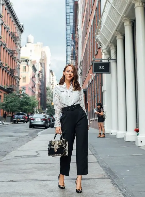 How To Wear Black Pants To The Office: 39 Ideas To Do It Right Way 2023