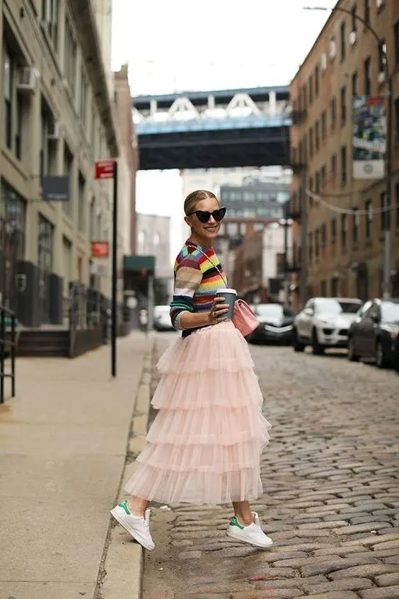 Are Tulle Skirts In Trend Right Now Easy Street Style Looks 2023