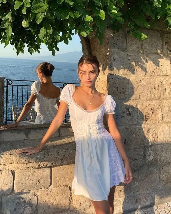 Little White Dresses Make A Huge Comeback 32 Outfit Ideas 2023