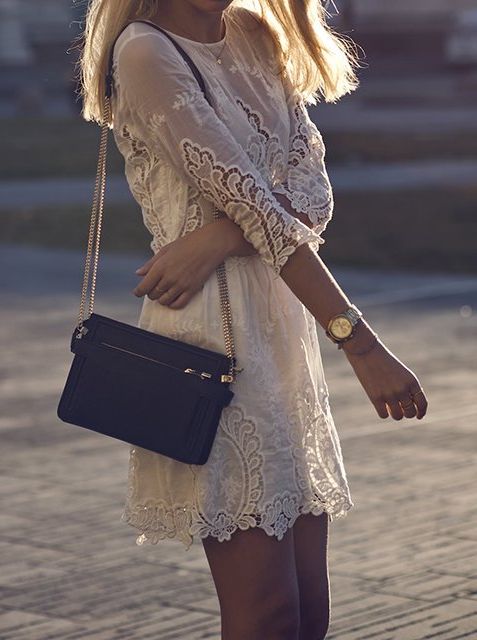 Little White Dresses Make A Huge Comeback 32 Outfit Ideas 2023