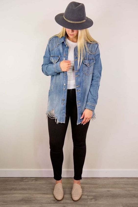 What To Wear With An Oversized Denim Jackets 20+ Ideas To Try 2023