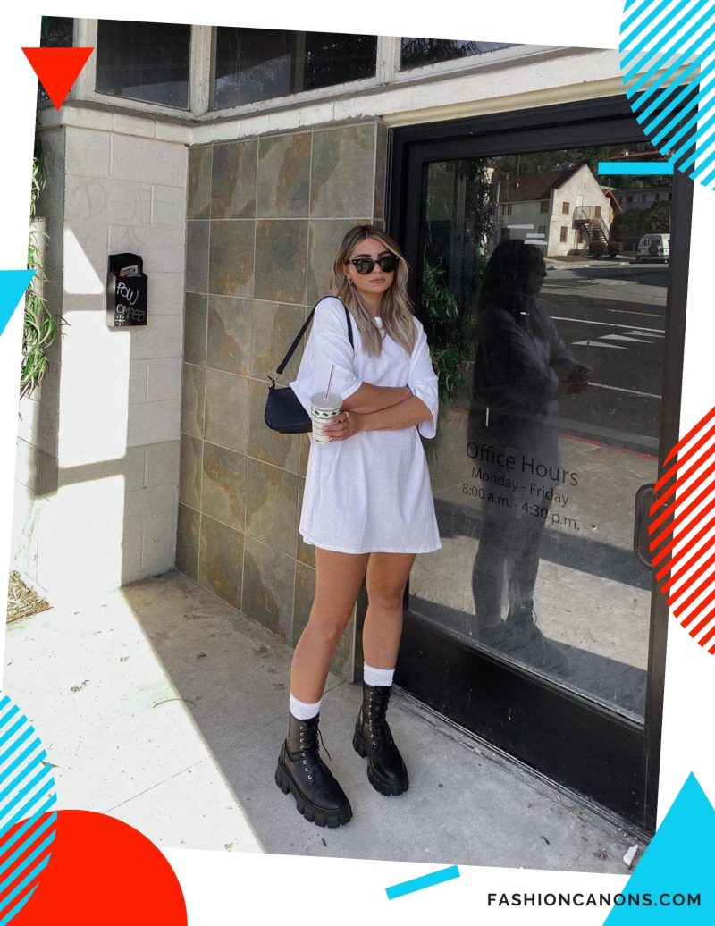 How Should You Wear Oversized T-Shirts: Street Style Inspiration 2022