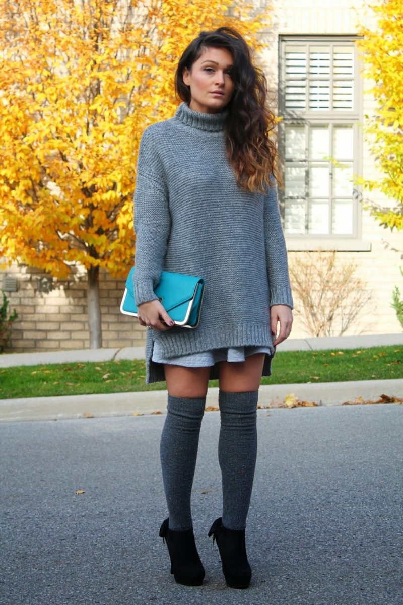 Easy Street Style Ideas With Thigh High Socks For Ladies 2023