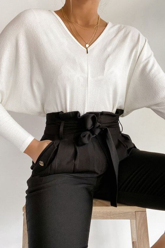 White Shirt Black Pants: The Best Guide For Women 2022