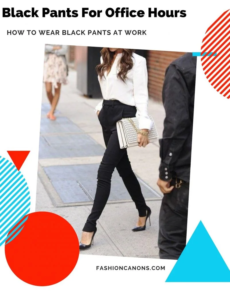 How To Wear Black Pants To The Office: 39 Ideas To Do It Right Way 2023