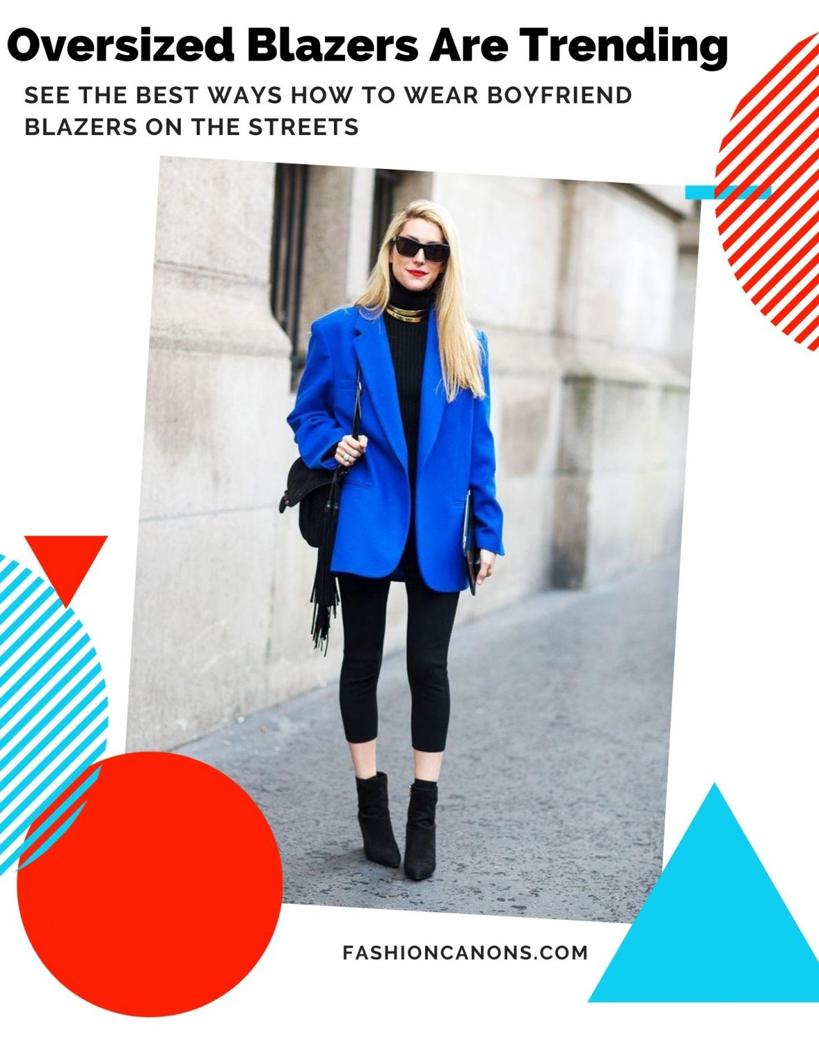 How To Wear Oversized Blazers For Women: 43 Easy Outfit Ideas 2023 ...