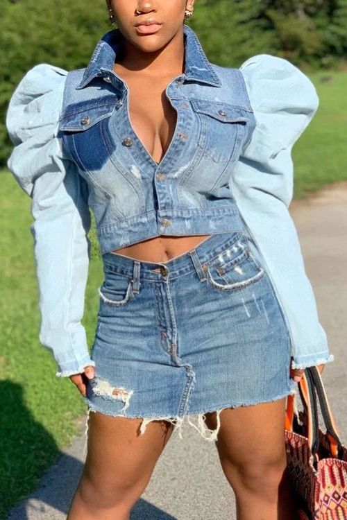 What Short Denim Jackets Are In Style Right Now 2023