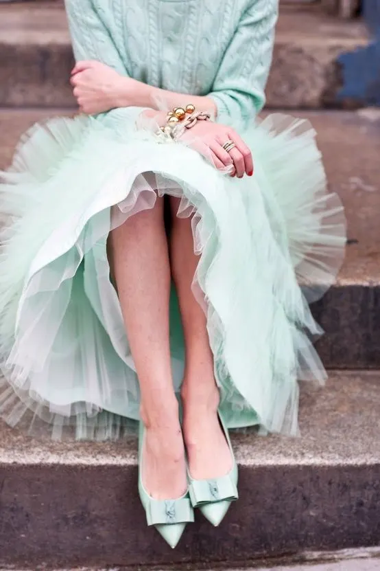 Are Tulle Skirts In Trend Right Now Easy Street Style Looks 2023