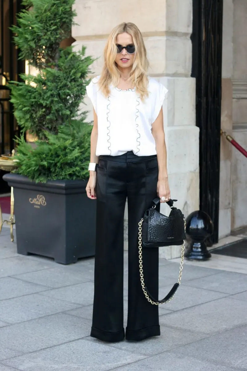 Wide Leg Pants Trend Is Back: Best Street Style Inspiration 2023