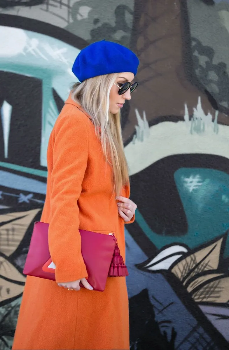 How To Wear Orange And Blue In Women's Outfits 2023