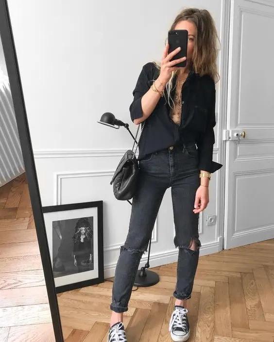 How To Style A Black Shirt: Best Outfit Ideas To Follow 2023