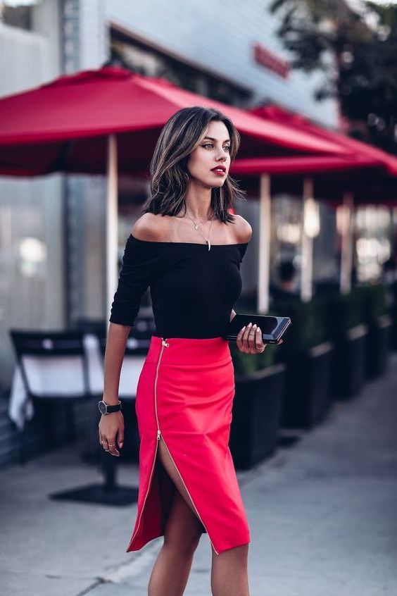 What To Wear With Red Skirt: Find Your Best Match 2022