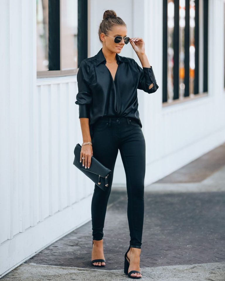 How To Style A Black Shirt: Best Outfit Ideas To Follow 2023 | Fashion ...