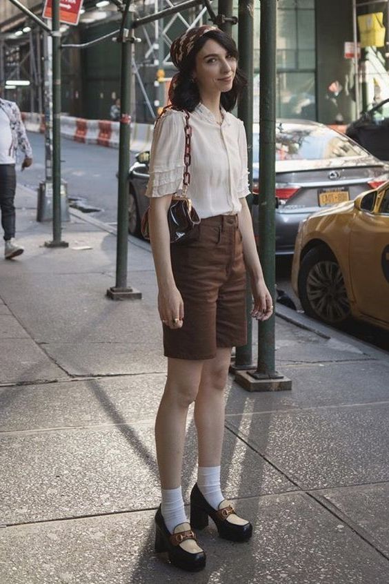 How To Wear Heeled Loafers: Easy Street Style Looks To Try 2022